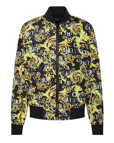 versace jeans couture bomber jackets|versace bomber jacket men's.